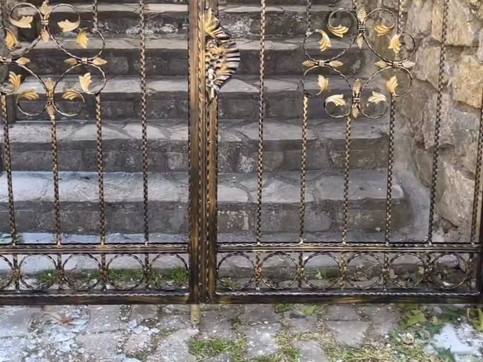 Bahçe Kapısı — Azap Metal uygulaması